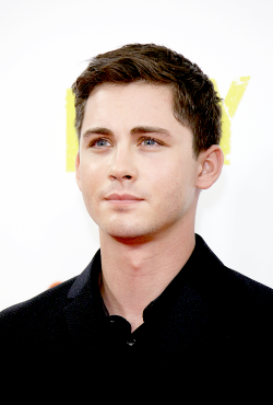  Logan Lerman attends the photocall for ‘Fury’