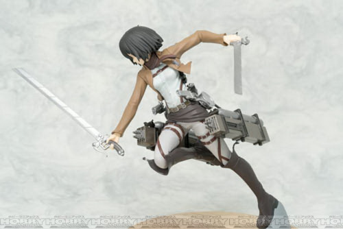 Sega has unveiled more photos of the 17-cm Mikasa prize figure!Release Date: January 2016Previous Sega figures can be found here!