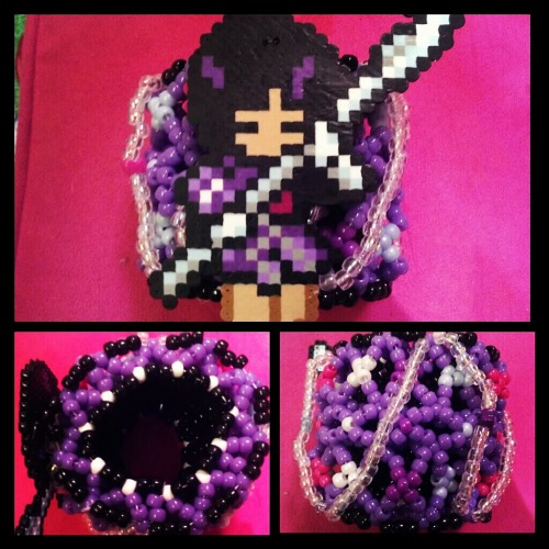 Porn Pics Sailor Saturn cuff I made for Sarah as part