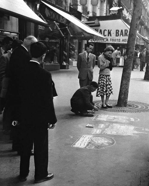 Gérald Bloncourt, Boulevard Saint-Michel. Paris, 1954 Nudes &Amp;Amp; Noises  