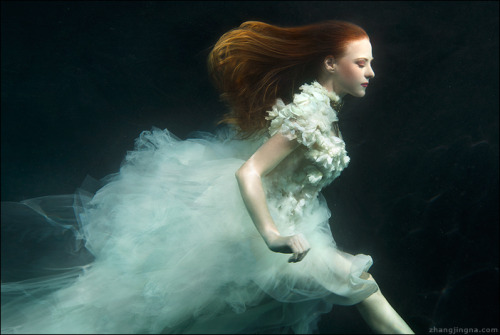 A selection of underwater shots by Zhang Jingna as part of the ‘Motherland Chronicles’ c