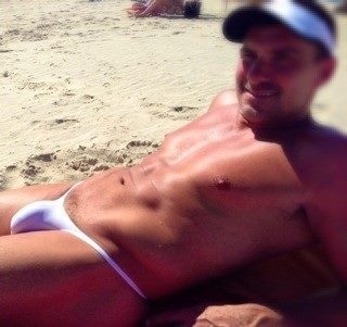 thong-jock:  So sexy in that micro swim thong.