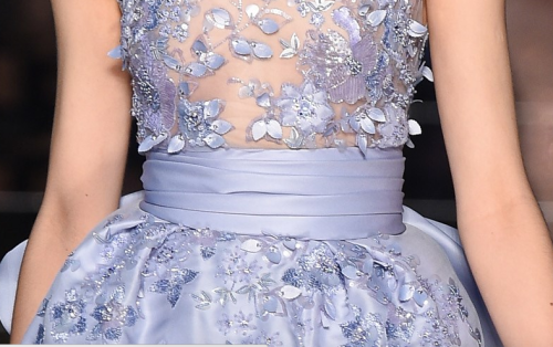 The waist at Zuhair Murad Couture.