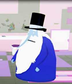 the-snowflake-owl:  Ice King is feeling the