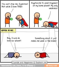 &lt;B&gt;This is a valid point. Shouldn&rsquo;t Kryptonite just make him mortal and not kill him?