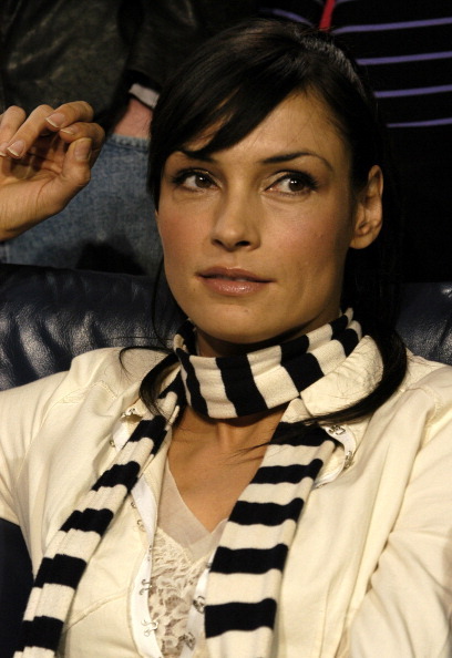 celebscarves:  Famke Janssen w/Rebecca Romijn
