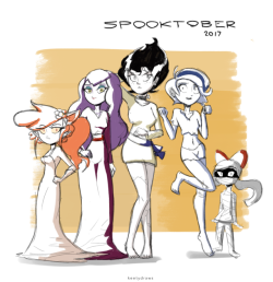 kt-draws: keetydraws: SPOOKTOBER IS ALMOST