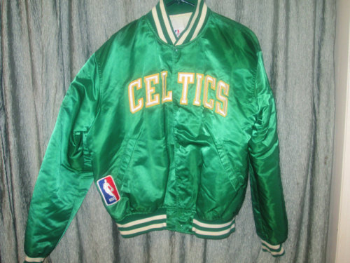 Boston Celtics Jacket, Green Jacket, XL Jacket, Starter Jacket, Vtg NBA Jacket, Larry Bird Jacket, M