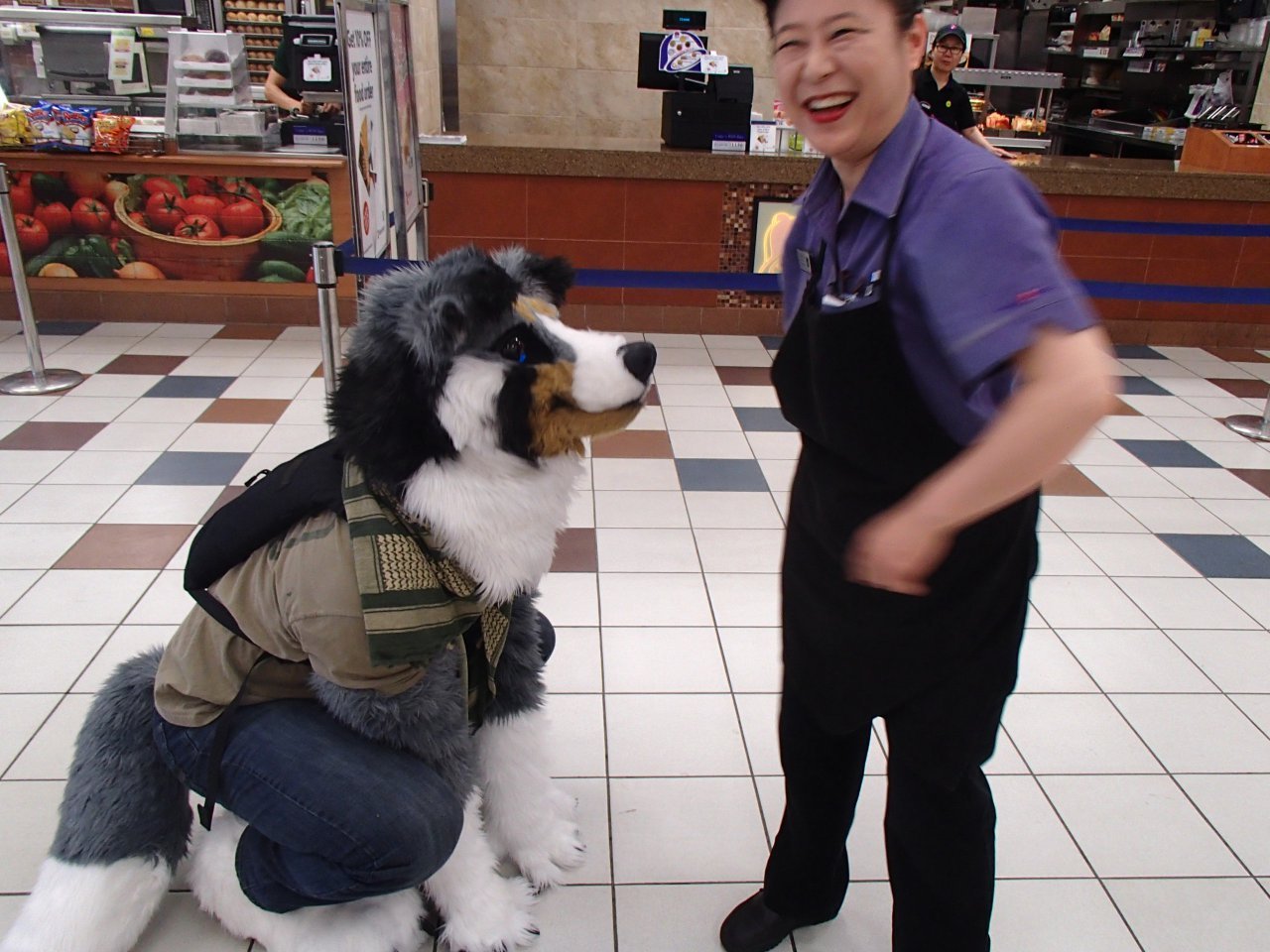 fursuitswag:  Aww jus lookit dat face. Fursuiter Fursuit Maker