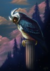 artwithteggy:Just a fun owl I made this morning inspired by Legend of the Guardians: