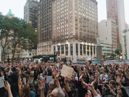 From last night - “There are OVER 300 #StopKavanaugh vigils happening tonight across the country—in 