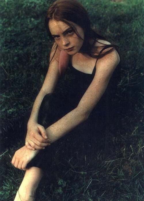 80s90sthrowback: Lindsay Lohan photographed by Bruce Weber, 1998.