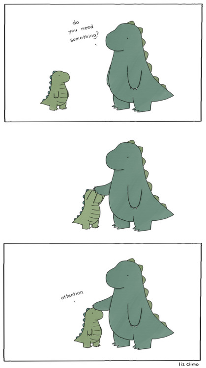 bestof-society6: Attention by Liz Climo