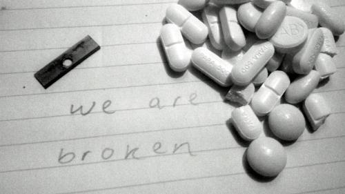 somethinggrim:  We are broken