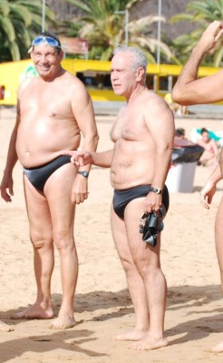 Mature men, speedo and underwear