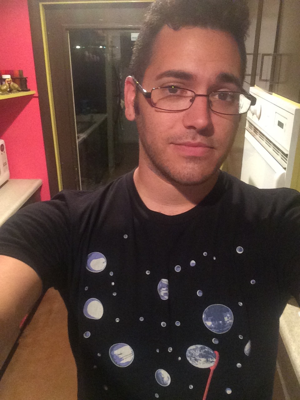flyingfecks:  The six shots alone/bent three year old glasses face. 