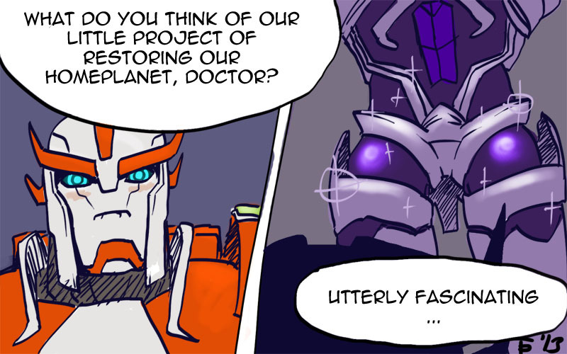 caiusmajor:  thepopetti:  Don’t be ashamed, Ratchet. We have all been there.  DECEPTICON