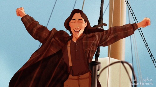 izzydoodledump: Disney Characters if they starred in Titanic. Done for Cosmopolitan.com See the full