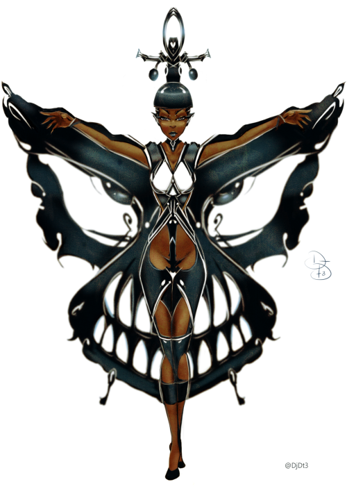 (✿◡‿◡)So I wanted to make a not so innocent black butterfly.Whatcha think?                    -DjDt3
