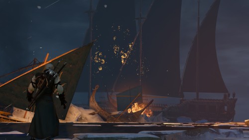 timothybarca:  Those mad Skellige bastards who decided to RAM THE FUCKING NAGLFARThink about it, these Skellige islanders believe this ship to be the herald of the fucking apocalypse, it’s made by demons out of the fingernails of dead men, they’re