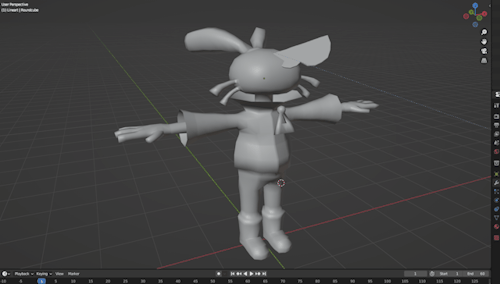 I Love The Style Of That 3d Render Of Your Character! May I Ask How You Animated The Outline And Made