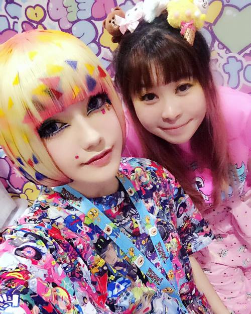 Kimura U and Keep it Secret UK representing galaxxxy x HYPERSONIC music club this weekend at MCM Com