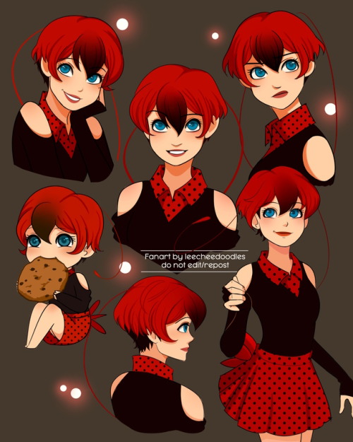 leecheedoodles:  Starting off the year with more human kwami art! 