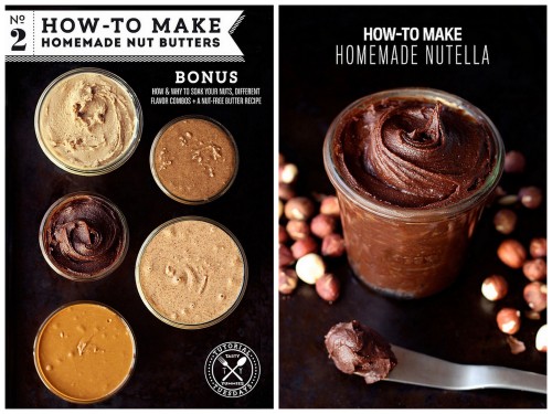 DIY Nut Butter Recipes and Tutorial Including Homemade Nutella from Tasty Yummies. This is the best 