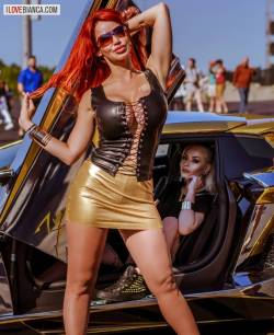 Had a blast driving cross-country from Boston to L.A. with #TeamMarquis @marquismagazine /w my sweethearts @carrielachance &amp; @romaniesmith! What an experience this was! ❤️❤️❤️ www.ilovebianca.com #ilovebianca #biancabeauchamp #redhead