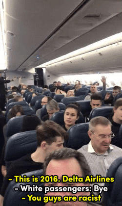 the-movemnt: YouTuber Adam Saleh was apparently removed from a Delta flight for speaking