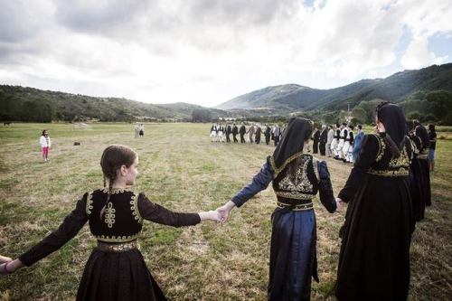 GREECE. West Macedonia. Kozani. Vlasti village. Celebration of Saint Panteleimon’s day. Photog