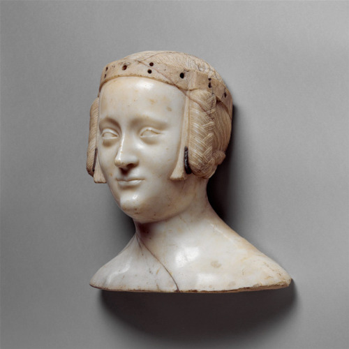 Bust of Marie de France by Jean de Liège,  c. 1381 