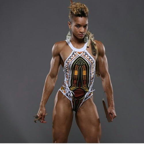 whinemum: athleticsistas: Altara Felicia @fightingspiritandass Strength, sexiness, beauty, gracefu