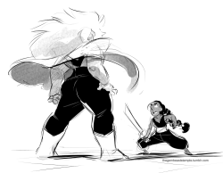 thegembeaststemple:  Some Jasper and Connie