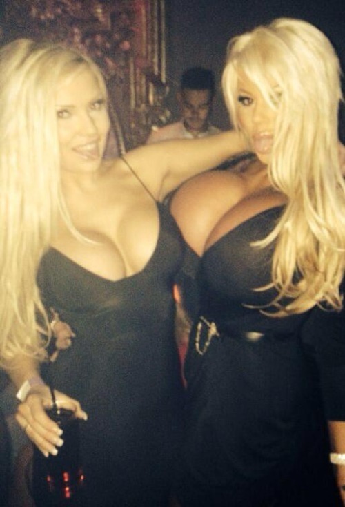 giantboobster:  girlsblownaway:No such thing as “Too much” in the busty blonde…