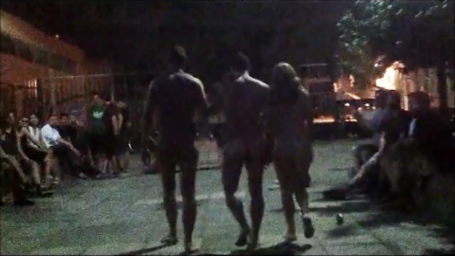 Naked walk in the center of Thessaloniki with my friend Mike and a girl (9th of August 2013) http://vimeo.com/76591099