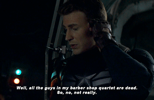 robertpattisons:STEVE ROGERS “I finally got everything I wanted….and I’m
