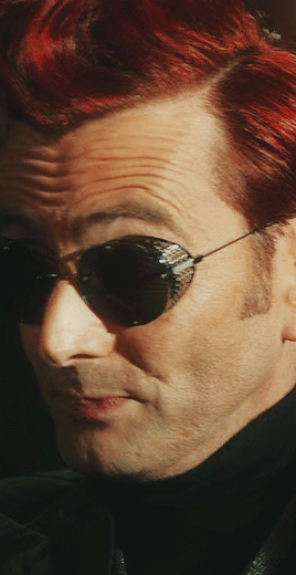 DAVID TENNANT As CROWLEYGOOD OMENS 2x02