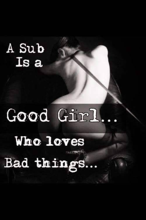 That’d be too simple. Maybe like this: “a sub is someone who (partially) suspends contro