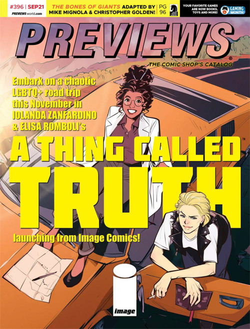  Me and @iolanda-zanfardino are so proud!  The front cover of the PREVIEWS hitting comics shop 8/25 
