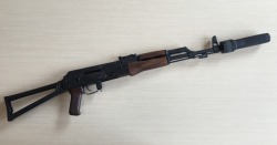 brownellsinc: Just layin around the office this last week - Dead Air Armament Wolverine PBS-1 mounted on a MOD Outfitters AK