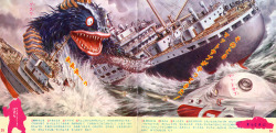 swampthingy:  Monster illustrations from Ultraman 