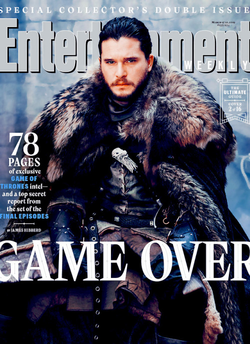 bael-the-bard: Daenerys Targaryen and Jon Snow for Entertainment Weekly cover photoshoot