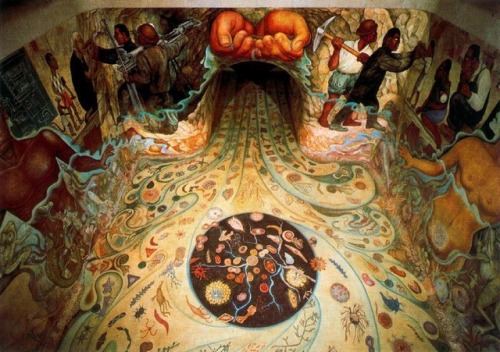 artist-rivera: The Hands of Nature Offering Water, Diego RiveraMedium: fresco,polystyrenewww
