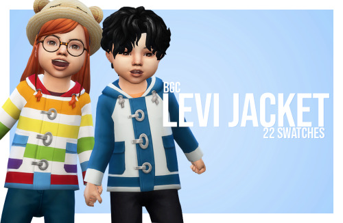 theweebsimmer - Levi JacketA cute toddler jacket made from a...