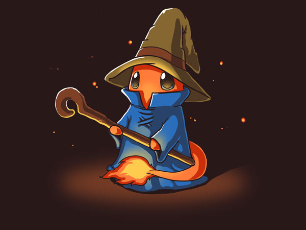 dotcore:  Fire Mage.by Ramy Badie. Available on Tee Turtle. via Pixalry.