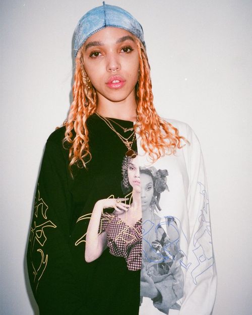 fkatwigs-fashionstyle:  fkatwigs: “so happy to release the MAGDALENE upcycled tour merch, each panel has been hand cut and sewn in london so every piece is unique. i can’t wait to see you all wearing it <3 there’s also a cute MAGDALENE stretch