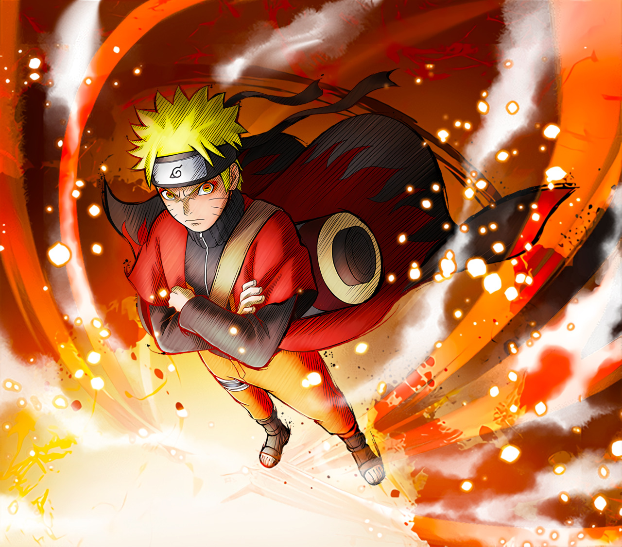 22+ Naruto Sennin Mode Manga PNG