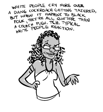 plebcomics: abaffledking:  plebcomics:  remember that time when that girl tazered