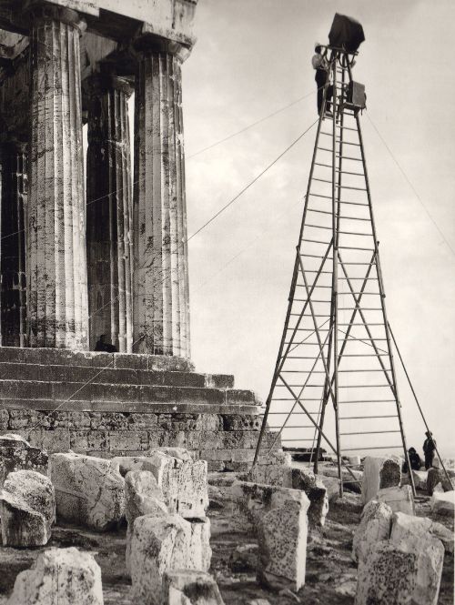 The Acropolis of Athens by Fred Boissonnas (1903-1930) 